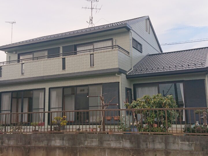 茨城・土浦市・Ｍ様邸・外壁塗装・屋根塗装はハウスメイク牛久へ