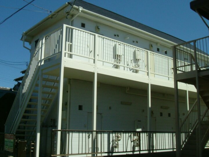 茨城・土浦市・Ａアパート・外壁塗装・屋根塗装はハウスメイク牛久へ