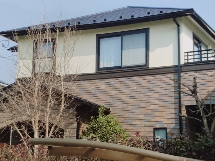 茨城・つくば市・Ｉ様邸・外壁塗装・屋根塗装はハウスメイク牛久へ