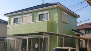 茨城・土浦市・S様邸・外壁塗装・屋根塗装はハウスメイク牛久へ
