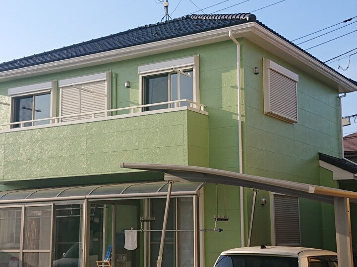 茨城・土浦市・S様邸・外壁塗装・屋根塗装はハウスメイク牛久へ