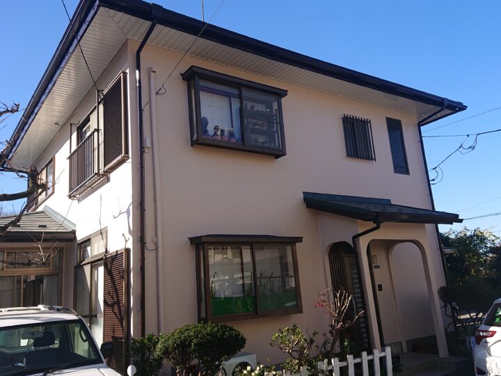 土浦市　S様邸　完成！　茨城の外壁塗装・屋根塗装ハウスメイク牛久