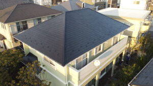 土浦市桜ヶ丘町　外壁・屋根塗装完成　ハウスメイク牛久 土浦店