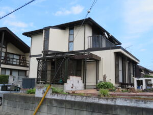 茨城県龍ヶ崎市長山にて外壁塗装、屋根補修工事完成！