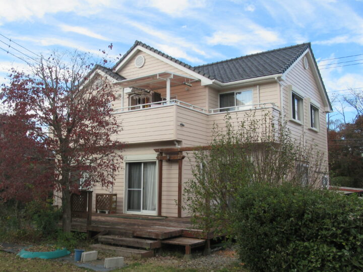 土浦市 I様邸 超高耐久塗料『トラファーベ』で施工!